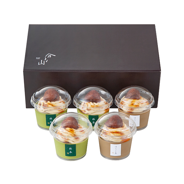 麻布 分とく山 モンブランプリン(YF-WP)【お届け期間:11月下旬〜12月下旬】