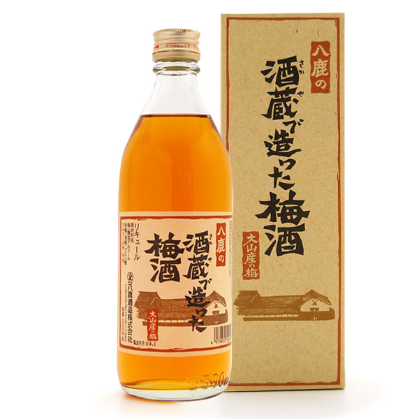 八鹿酒造] 酒蔵で造った梅酒 (500ml): ネットデパート｜トキハオンラインショップ