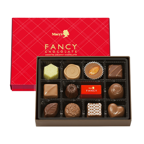 メリー ファンシーチョコレート 12個入 ネットデパート トキハオンラインショップ