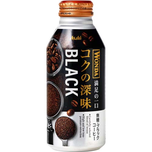 アサヒ飲料　ＷＯＮＤＡ　コクの深みブラック　４００ｇ