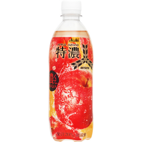 アサヒ飲料 三ツ矢特濃アップルスカッシュ 500ml: ネットスーパー