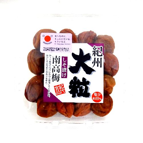 紀代食品 紀州大粒しそ漬け南高梅 300g