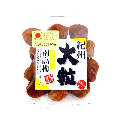 紀代食品 紀州大粒はちみつ南高梅 300g