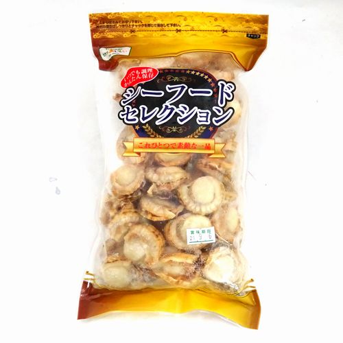 黒潮海産　だからおいしい　ミニほたて生食用（ボイル）３００ｇ　養殖【冷凍】