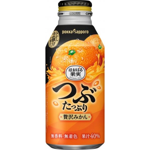 ポッカサッポロ　つぶつぶたっぷり贅沢みかん　４００ｇ