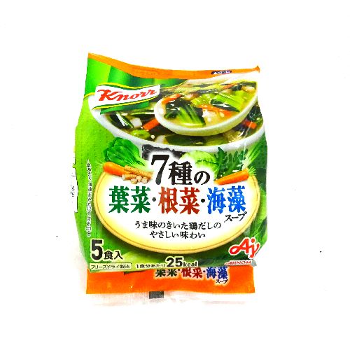 味の素クノール７種の葉菜・根菜・海藻スープ５食入
