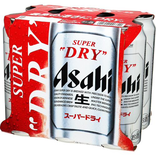 アサヒ スーパードライ 500ml×6缶: ネットスーパー