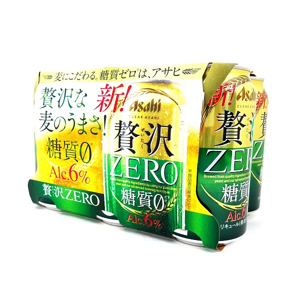 アサヒ クリアアサヒ 贅沢ゼロ 350ml×6缶: ネットスーパー｜トキハオンラインショップ