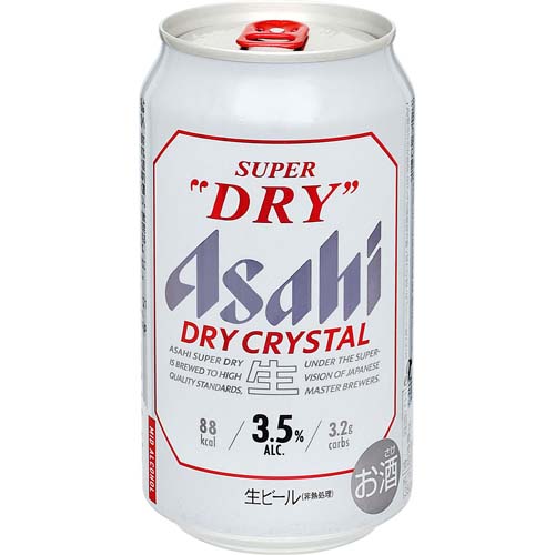 アサヒ　スーパードライ　ドライクリスタル　３５０ｍｌ