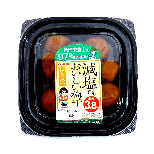 ウメタ 減塩でもおいしい梅干 はちみつ 160g