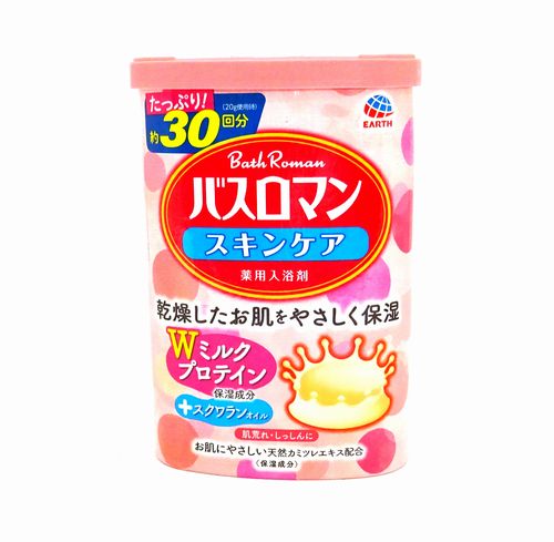 アース製薬　バスロマン薬用入浴剤　スキンケア　６００ｇ