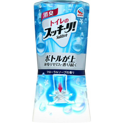 アース製薬　トイレのスッキーリ　フローラルソープの香り　４００ｍｌ