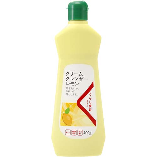くらし良好 クリームクレンザー レモン ４００ｇ: ネットスーパー 
