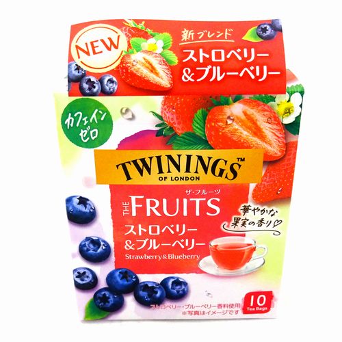片岡物産　トワイニンヅ　ザ・フルーツ　ストロベリーブルーベリー　１０Ｐ