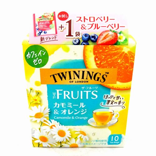 片岡物産　トワイニング　ザ・フルーツ　カモミール＆オレンジ　１０Ｐ
