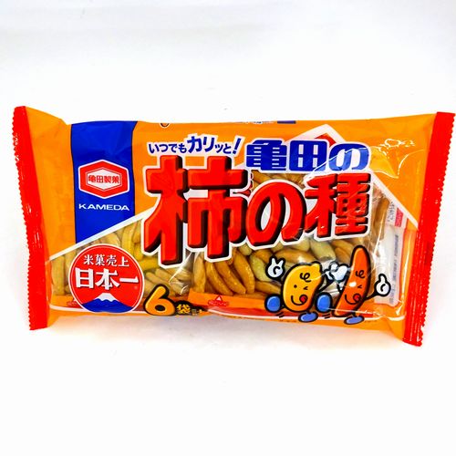 亀田製菓　亀田の柿の種　６袋詰