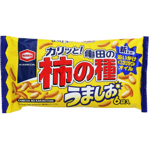 亀田製菓　亀田の柿の種　うましお　１５０ｇ（６袋入）