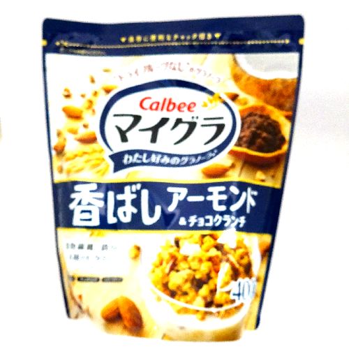 カルビー　マイグラ　香ばしアーモンド＆チョコクランチ　４００ｇ
