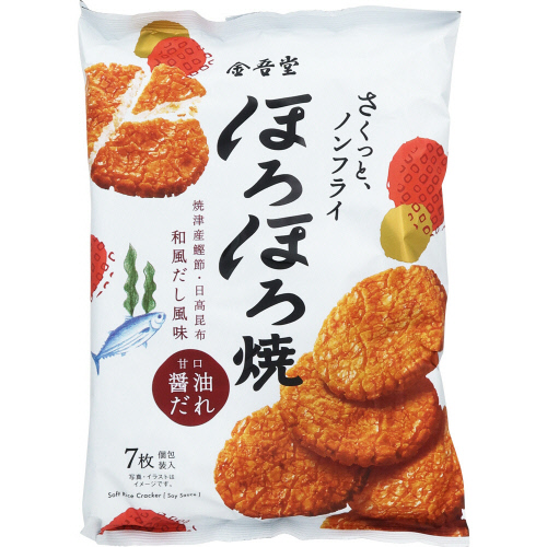 くわとろになります。 金吾堂 ほろほろ焼 甘口醤油だれ 7枚: ネットスーパー｜トキハ