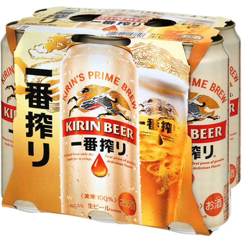 キリン 一番搾り 500ml×6缶: ネットスーパー｜トキハ