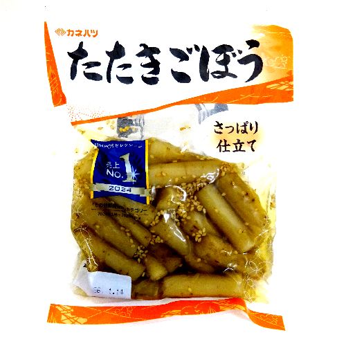 カネハツ たたきごぼう 335g