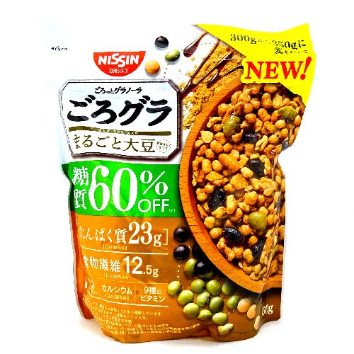 日清シスコ 　ごろグラ　まるごと大豆 　糖質６０％ＯＦＦ 　３５０ｇ