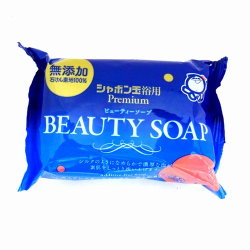 シャボン玉石けん　浴用プレミアムビューティソープ　１００ｇ