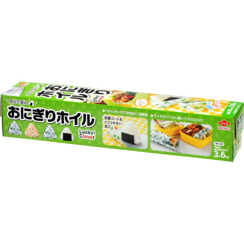 東洋アルミ おにぎりホイルラッキークローバー １本（幅２０ｃｍｘ長さ