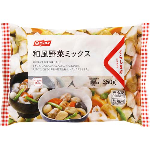 くらし良好 和風野菜ミックス ３５０ｇ 冷凍食品 ネットスーパー トキハオンラインショップ