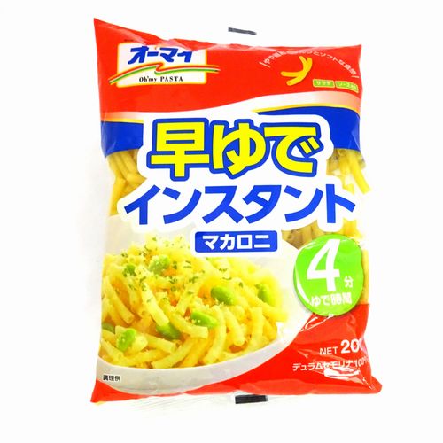 日本製粉 オーマイ早ゆでインスタントマカロニ 200g: ネットスーパー｜トキハオンラインショップ