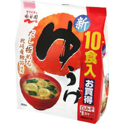 永谷園　生タイプみそ汁　ゆうげ 徳用　１０食入