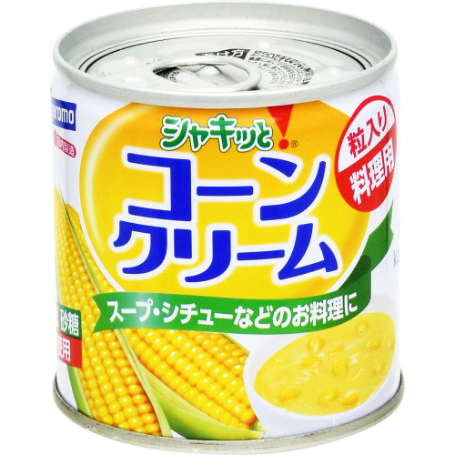 はごろもフーズ　シャキッとコーンクリーム（粒入り）　１８０ｇ