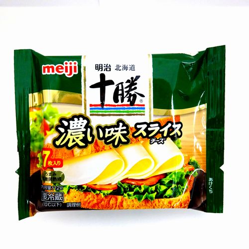 明治　北海道十勝　濃い味スライスチーズ　７枚入
