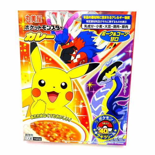 丸美屋 ポケモンカレー ポーク コーン 甘口 レトルト １人前 ネットスーパー トキハオンラインショップ