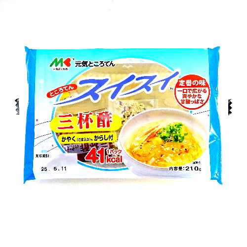 マルキン食品　ところてんスイスイ　三杯酢　２１０ｇ