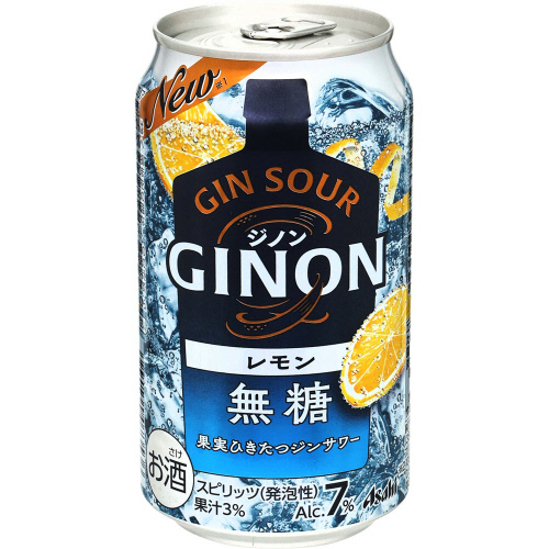 アサヒ　ジノン　レモン無糖　３５０ｍｌ