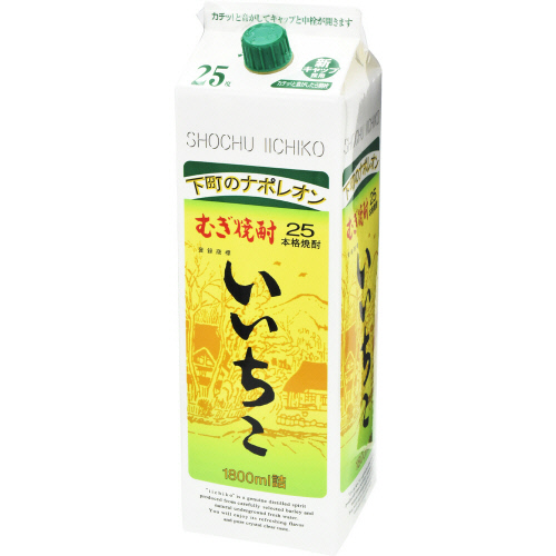 三和酒類　本格麦焼酎いいちこ２５度　１．８Ｌ