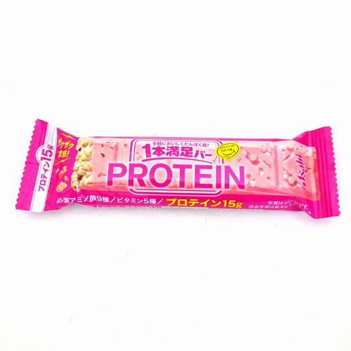 アサヒグループ食品　１本満足バープロテイン　ストロベリー　１本