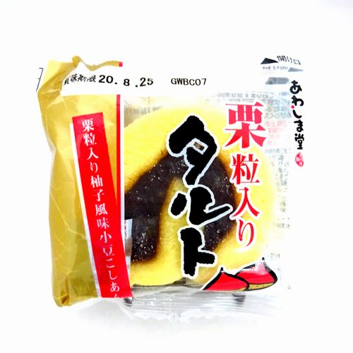 あわしま堂 栗粒入りタルト １個 ネットスーパー トキハオンラインショップ