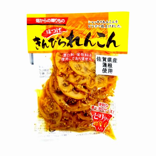 クローバー食品　味つけきんぴられんこん　１３０ｇ