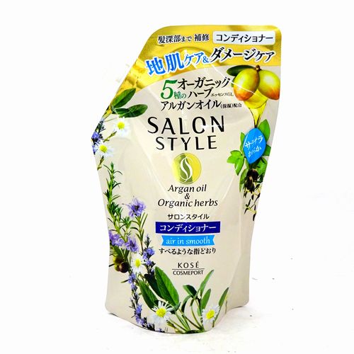 コーセーコスメポート　サロンスタイルコンディショナー　エアインスムース　つめかえ用・３６０ｍｌ