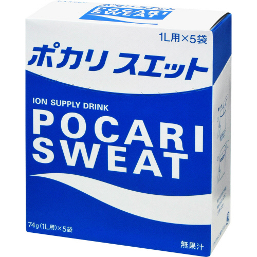 大塚製薬　ポカリスエット粉末　７４ｇ（１Ｌ用）ｘ５袋入