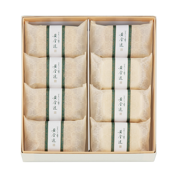 [菓匠 清閑院] 黄金逢(8個入)