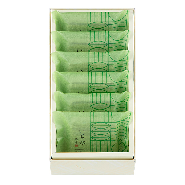 [菓匠 清閑院] いち松ガトーウィッチ 抹茶(6枚入)