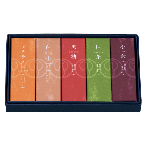 [鶴屋吉信] 鶴屋吉信ようかん(5本入)