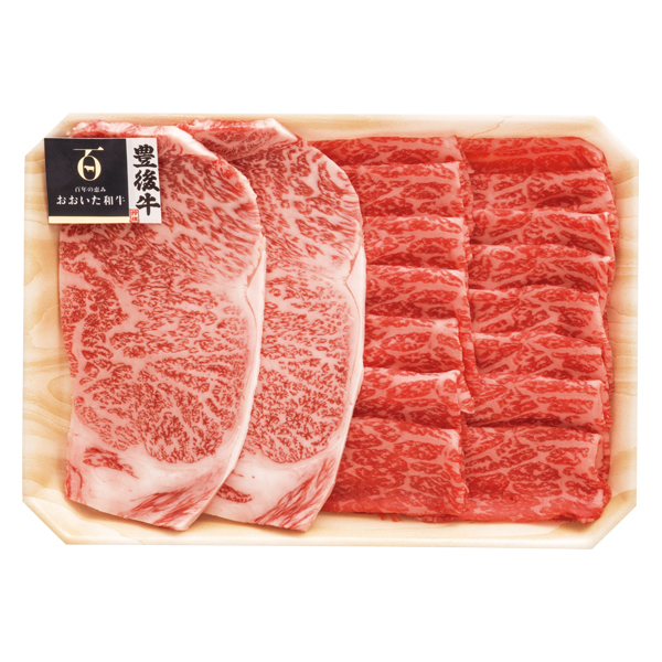 [お肉の専門店 あきら] 豊後牛(おおいた和牛) サーロインステーキ・しゃぶしゃぶ詰合せ