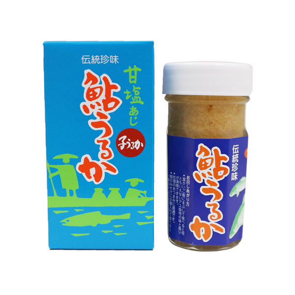 大分県産準天然あゆ 伝統珍味 鮎うるか（子うるか）80g 潤香 酒の肴 錦幸園  送料無料