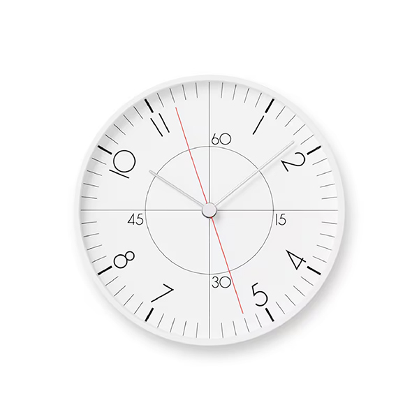 [Lemnos] earth wall clock less