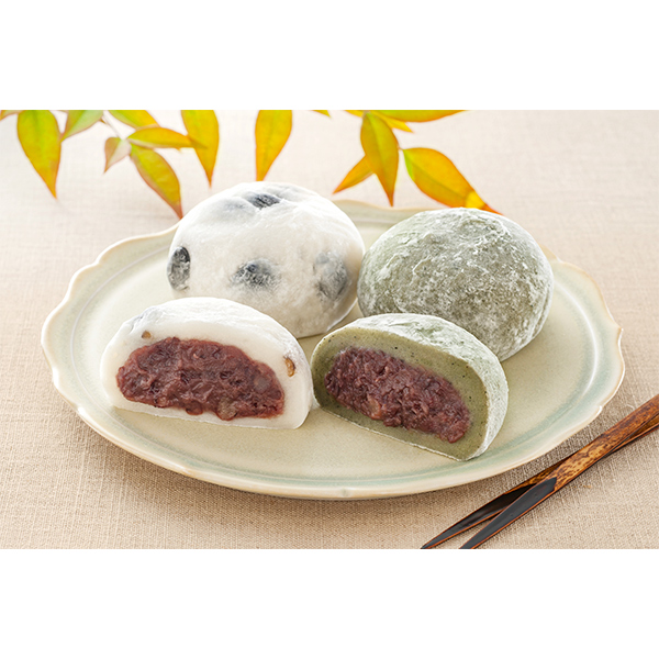 銀座立田野 黒豆塩大福・よもぎ大福 (YF-TM)【お届け期間:11月下旬〜12月下旬】
