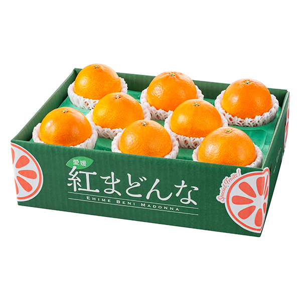 愛媛県産 紅まどんな(2Lサイズ) (H-MD2L)【お届け期間:11月下旬〜12月中旬】
